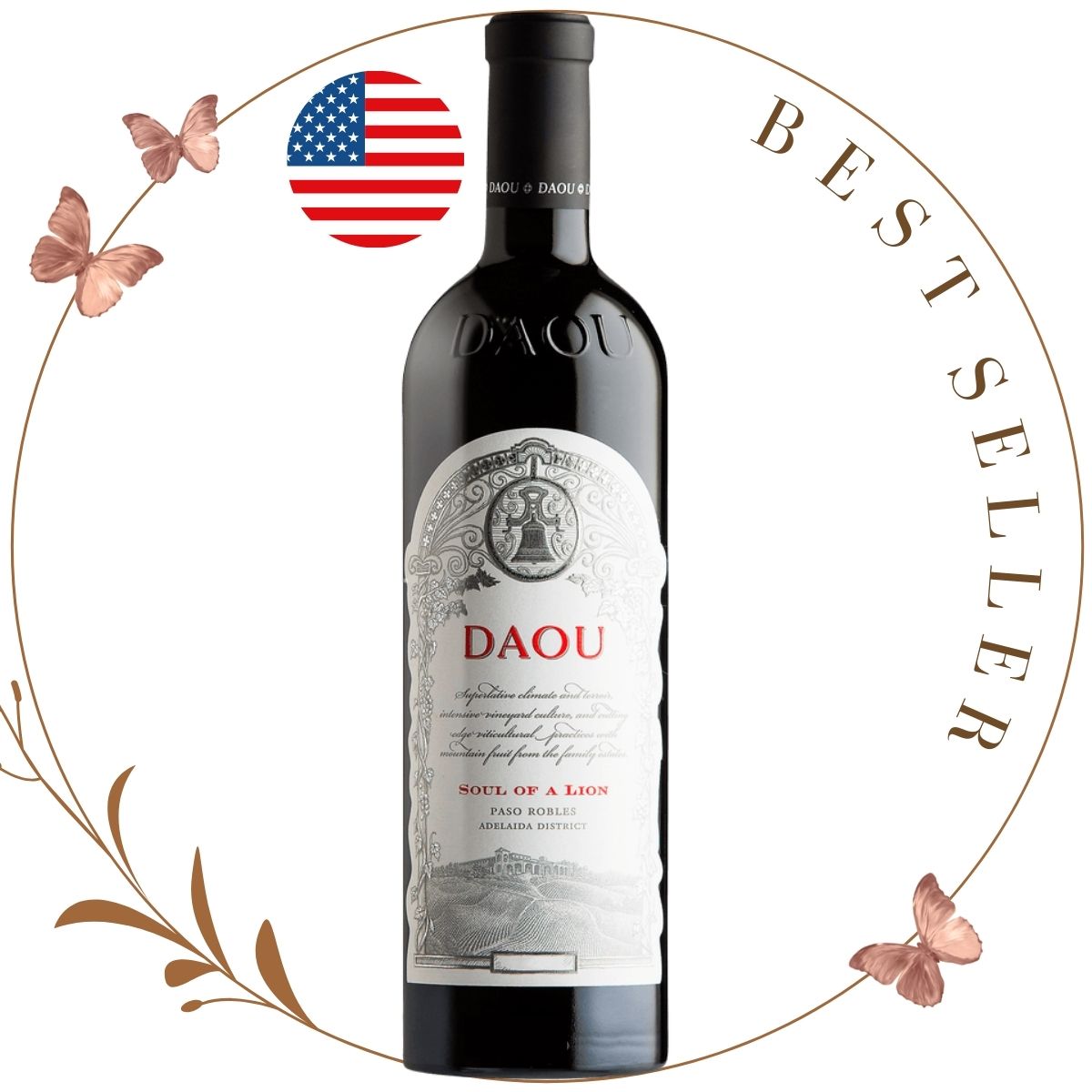 2017 Daou Estate Soul of A Lion USA